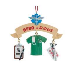 Item 105260 thumbnail Hero In Scrubs Dangle Ornament