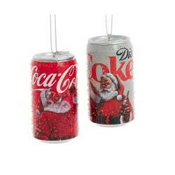 Item 105279 thumbnail Santa Coca Cola/Diet Coke Can Ornament
