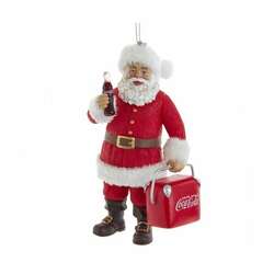 Item 105331 Coca Cola Santa W Cooler Ornament