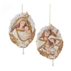 Item 105503 Holy Family Ornament