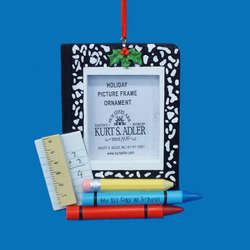 Item 105522 My First Day At School Photo Frame Ornament