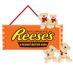 Item 106063 Reese's Peanut Butter Cups With Bears Ornament