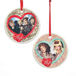 Item 106072 I Love Lucy Disc Ornament