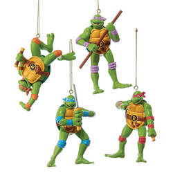 Item 106106 Retro Teenage Mutant Ninja Turtles Ornament