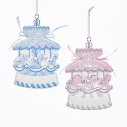Item 106139 Baby's First Christmas Carousel Ornament