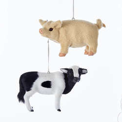 Item 106161 Pig/Cow Ornament
