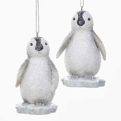 Item 106244 Penguin On Iceberg Ornament