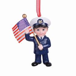 Item 106262 U.S. Coast Guard Kid Ornament