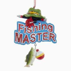 Item 106362 Fishing Master Ornament