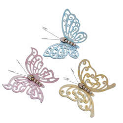 Item 106486 Garden Theme Butterfly Ornament