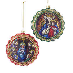 Item 106509 Religious Disc Ornament