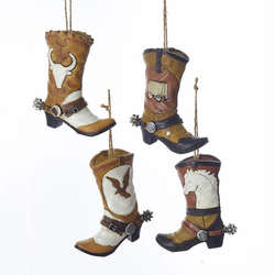 Item 106561 Cowboy Boot Ornament