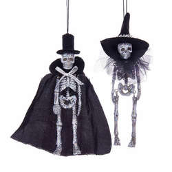 Item 106620 Bride/Groom Skeleton Ornament