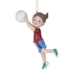 Item 106626 Volleyball Girl Ornament