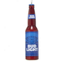 Item 106673 Bud Light Bottle Ornament