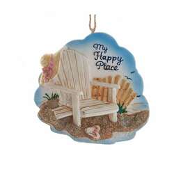 Item 106733 Beach Scene With Chair Ornament