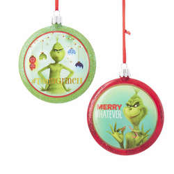 Item 106766 Grinch Disc Ornament