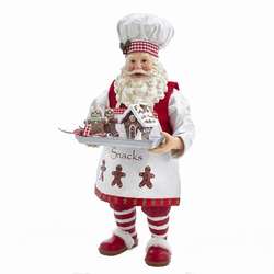 Item 106866 Gingerbread Chef Santa