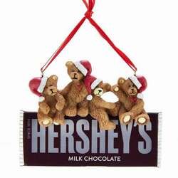 Item 106888 Bears On Hersheys Chocolate Ornament