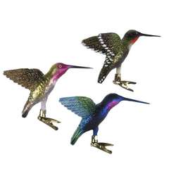Item 106906 Hummingbird Clip-On Ornament Noble Gems