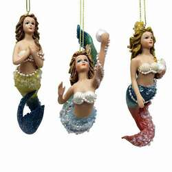 Item 106928 Mermaid Christmas Ornament