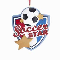 Item 106951 Soccer Ornament