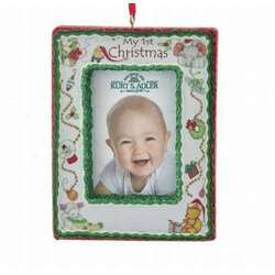 Item 107025 thumbnail  My First Christmas Photo Frame Ornament