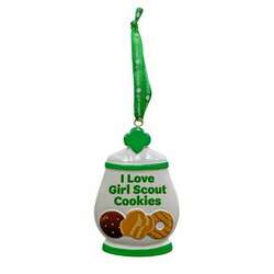 Item 107082 Girl Scouts USA Cookie Jar Ornament