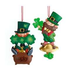 Item 107162 thumbnail Irish Leprechaun Ornament