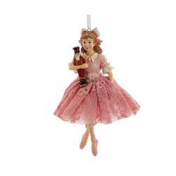 Item 107170 thumbnail Clara Ballet With Nutcracker Ornament