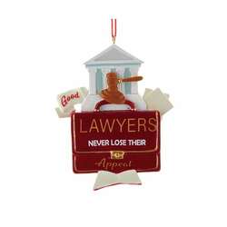 Item 107178 Lawyers Appeal Ornament