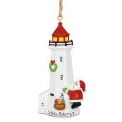 Item 108314 Peggy's Cove Lighthouse Ornament - Outer Banks