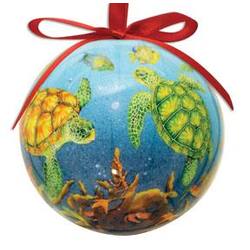 Item 108580 thumbnail Myrtle Beach Sea Turtle Reef Ball Ornament