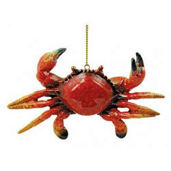 Item 109537 Red Crab Ornament