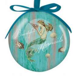 Item 109711 Myrtle Beach Mermaid Dreams Ball Ornament