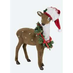Item 113362 thumbnail REINDEER WITH WREATH
