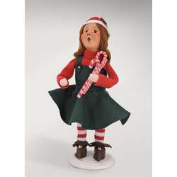 Item 113438 Mitzi The Christmas Elf With Candy Canes