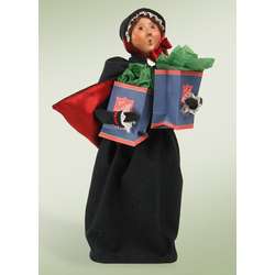 Item 113504 Salvation Army Woman With Shopping Bags