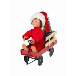 Item 113540 Toddler Boy With Wagon
