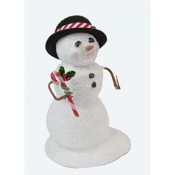 Item 113563 SNOWMAN WITH CANDY CANE