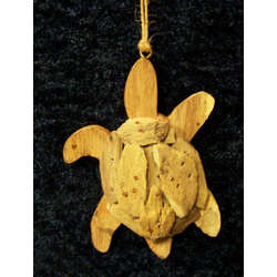 Item 115030 Driftwood Turtle Ornament