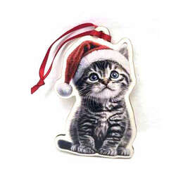 Item 117001 Kitten Ornament