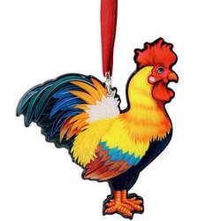 Item 118255 Rooster Ornament