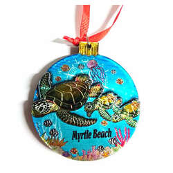 Item 118461 thumbnail Turtle Ornament - Myrtle Beach