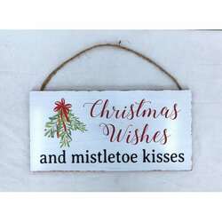 Item 122075 Christmas Wishes Sign