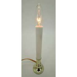 Item 122096 thumbnail Dusk To Dawn Brass Candle Lamp
