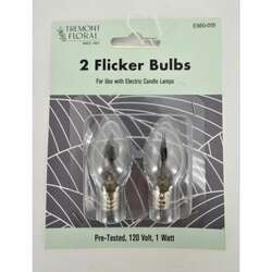 Item 122098 Flicker Flame Bulbs 2pc