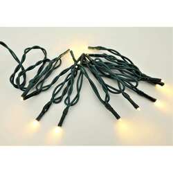 Item 122100 20 Deco Lights With Green Cord