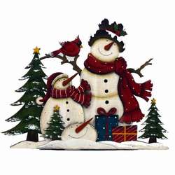 Item 127636 Snowman With Presents