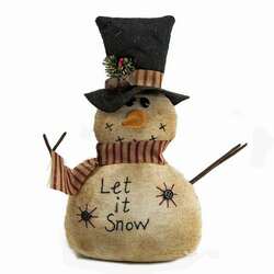 Item 127659 2 Section Let It Snow Snowman